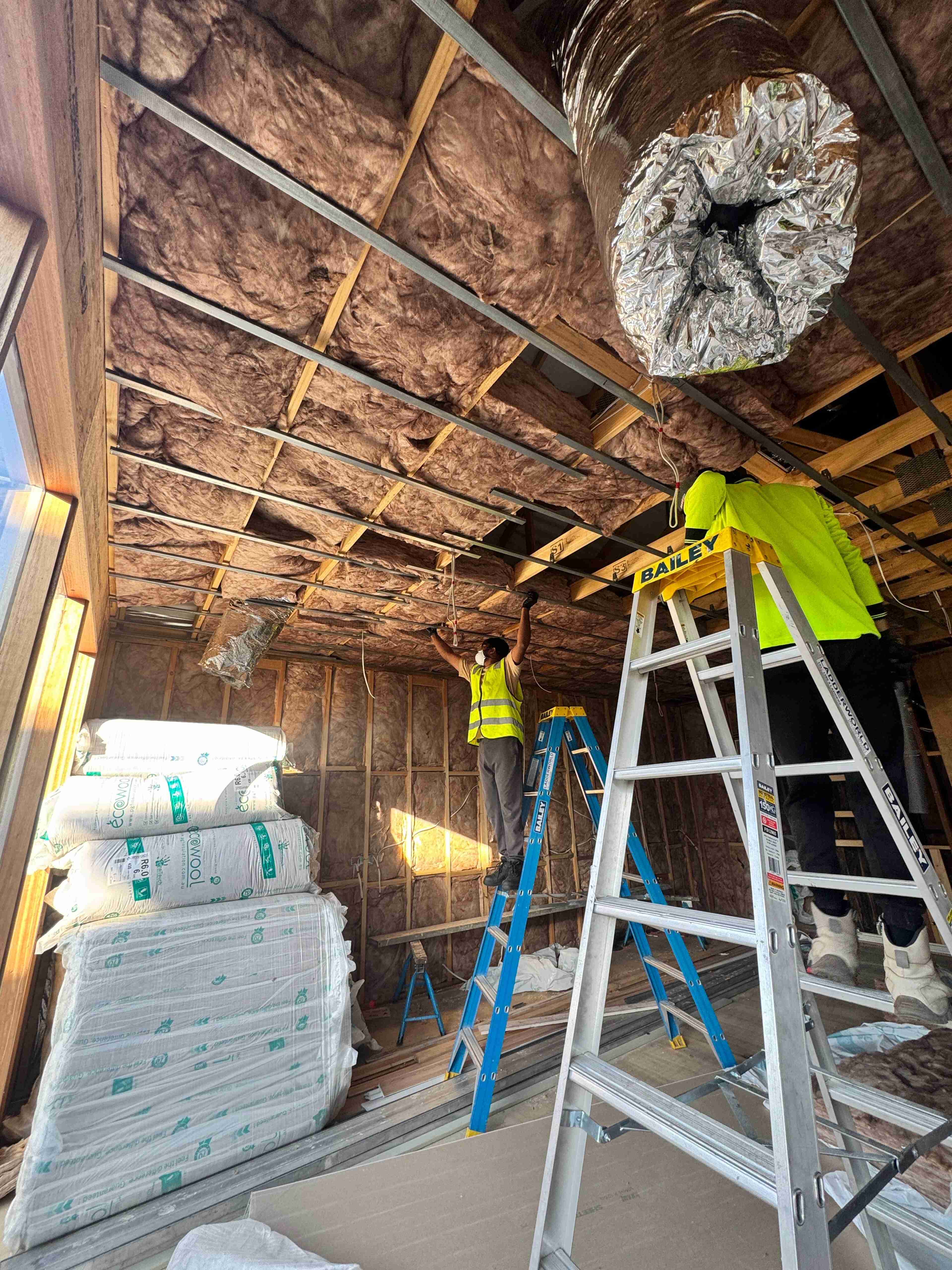 parabola ceiling insulation